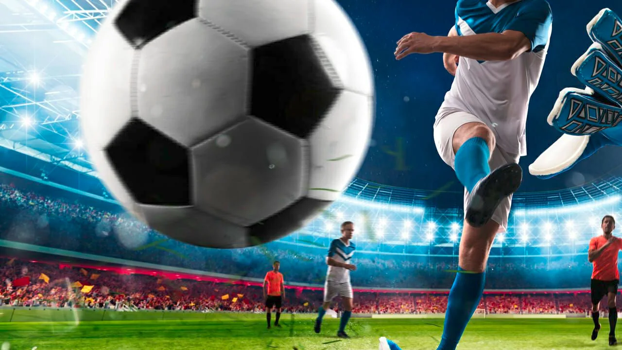 Tampilan visual pertandingan olahraga untuk lobi olahraga INDO126